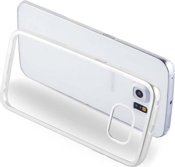 Actual product image Cadorabo TPU Cover Ultra Slim Chrome (Samsung Galaxy S6 Edge)