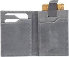 Actual product image Pridesoul PRIDE&SOUL RFID credit card wallet, made of leather, grey