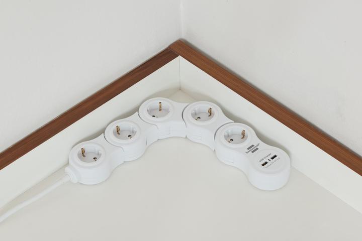 Image du produit Brennenstuhl Vario Power (7 x, USB-A, CEE 7/3, 1.40 m)