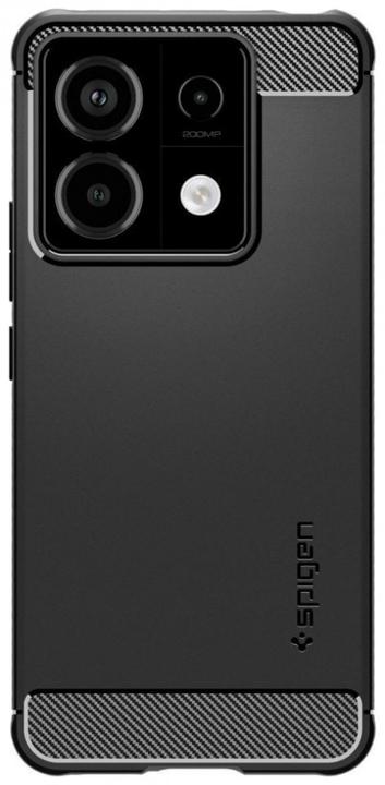 Actual product image Spigen Rugged Armor Xiaomi Redmi Note 13 Pro 5G / Poco X6 5G czarny/matte black ACS07254 (Xiaomi Redmi Note 13 Pro 5G)