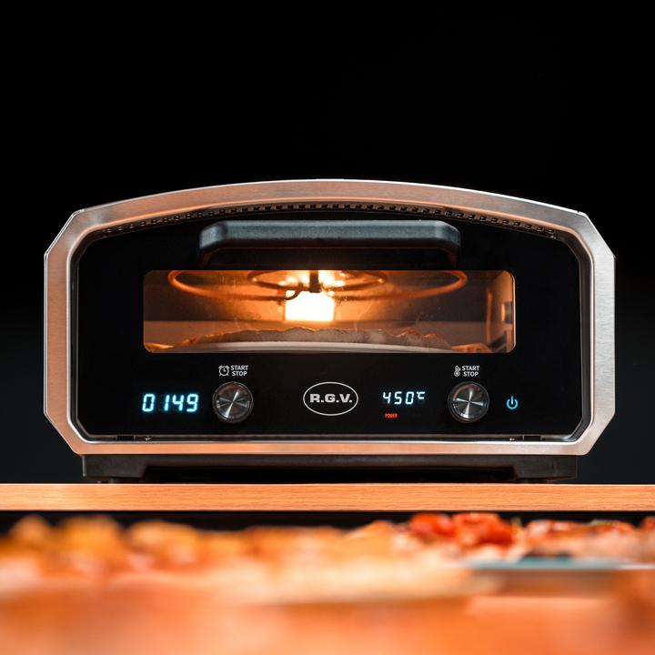 Actual product image RGV Vulcano Electric Flat Pizza Oven