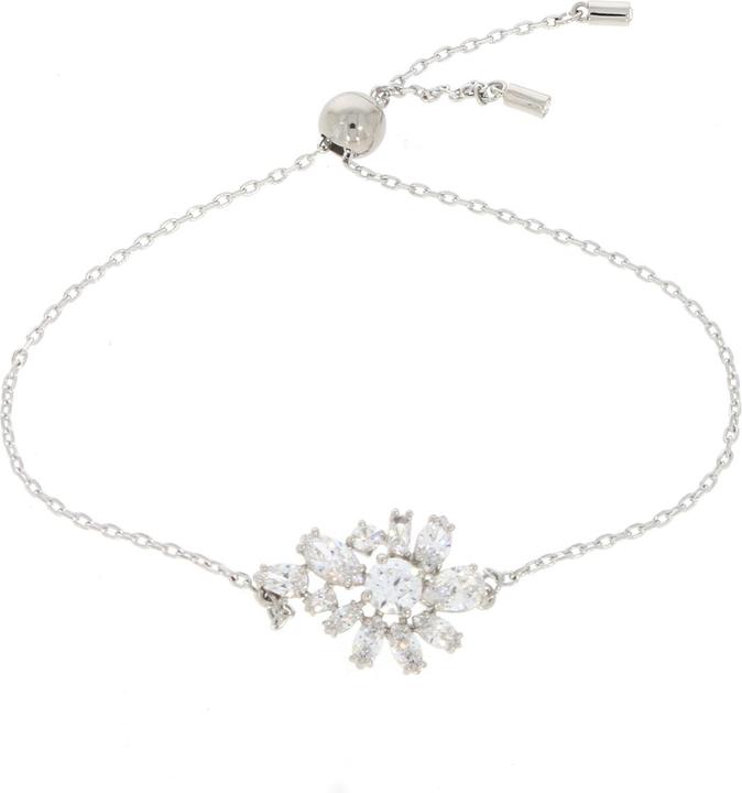 Actual product image Swarovski Gema bracelet 5648979 (24 cm, Rhodium-plated metal)