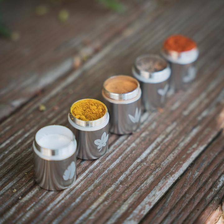 Actual product image Pandoo Outdoor Travel And Camping Spice Set From (Additional padding)