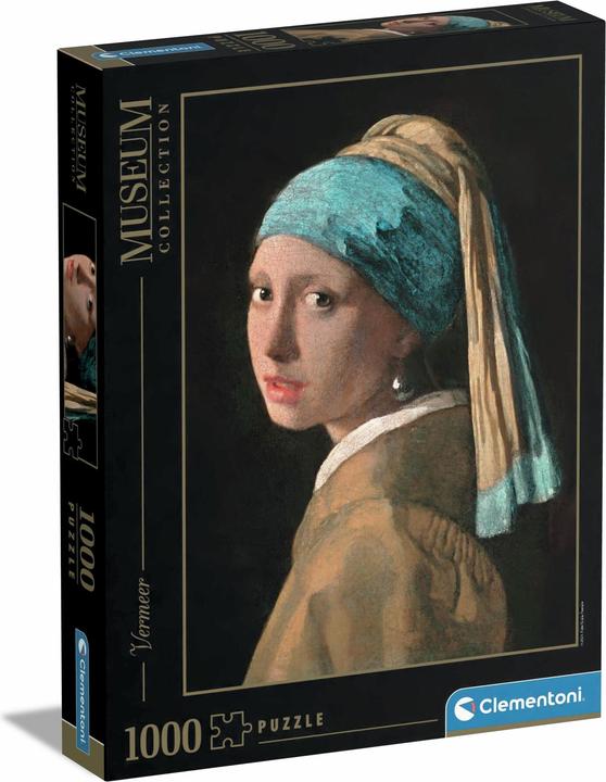 Productafbeelding Clementoni Puzzelmeisje met parel deel (1000 onderdelen)