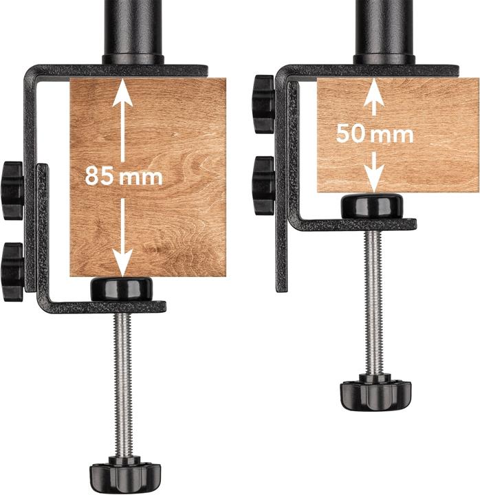 Produktbild Walimex Table Top Lampenstativ 35-65 (65 cm, 2 kg)