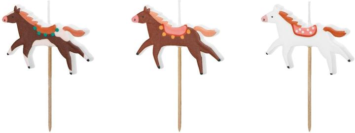 Partydeco Kerze Pferd