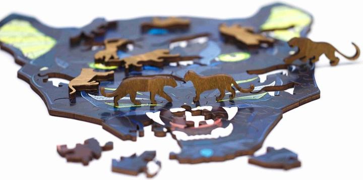 Actual product image Eco Wood Art panthers (102 pieces)