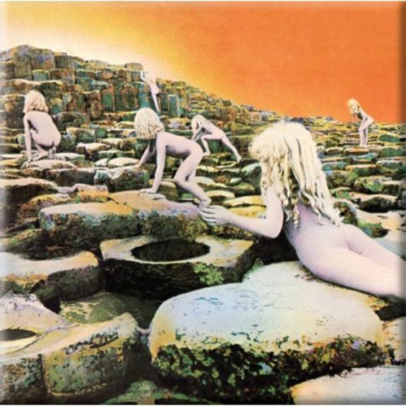 Actual product image Led Zeppelin Houses Of The Holy Fridge Magnet (1 x)