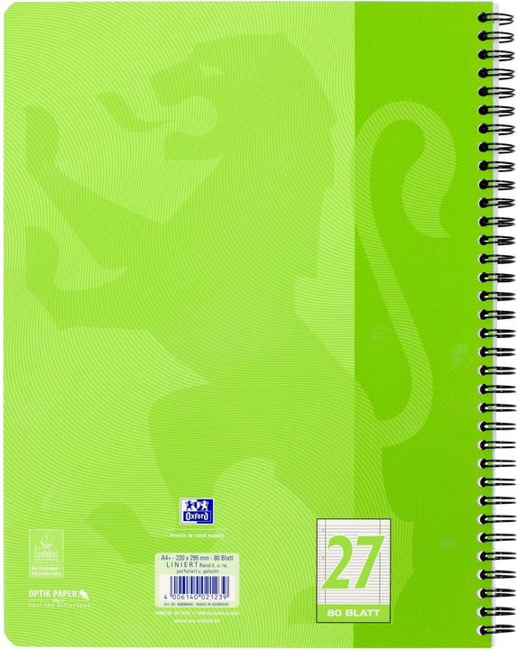 Actual product image Oxford College notepad Touch (A4+, Lined, Hardcover)