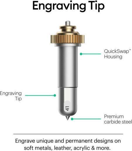 Actual product image Cricut Spare blade Engraving tip
