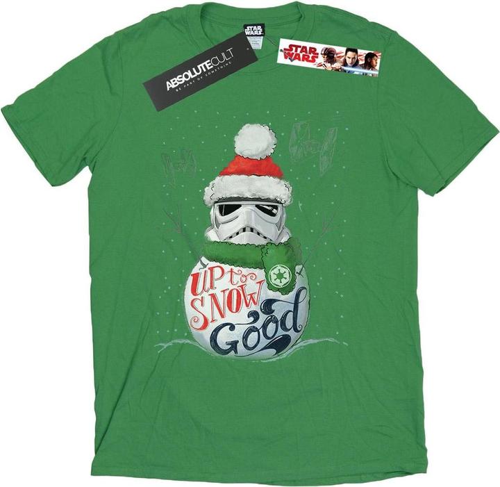Star Wars Stormtrooper Up To Snow Good TShirt (M)