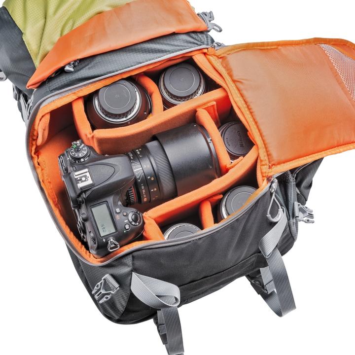 Produktbild mantona Kamerarucksack elementsPro 30 V2 grün (Fotorucksack)