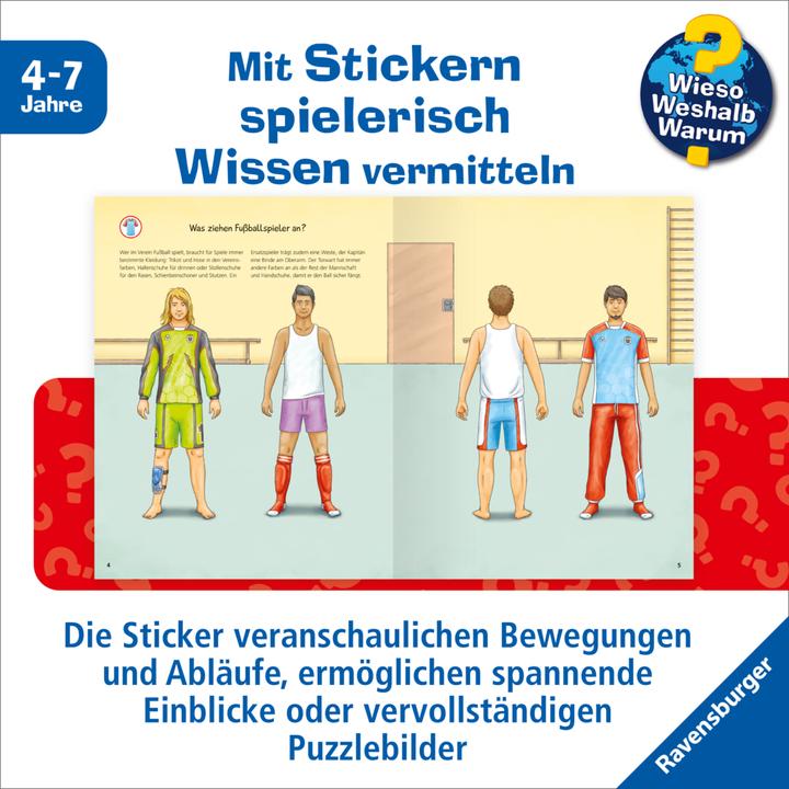 Image du produit Ravensburger Livret d'autocollants : Football