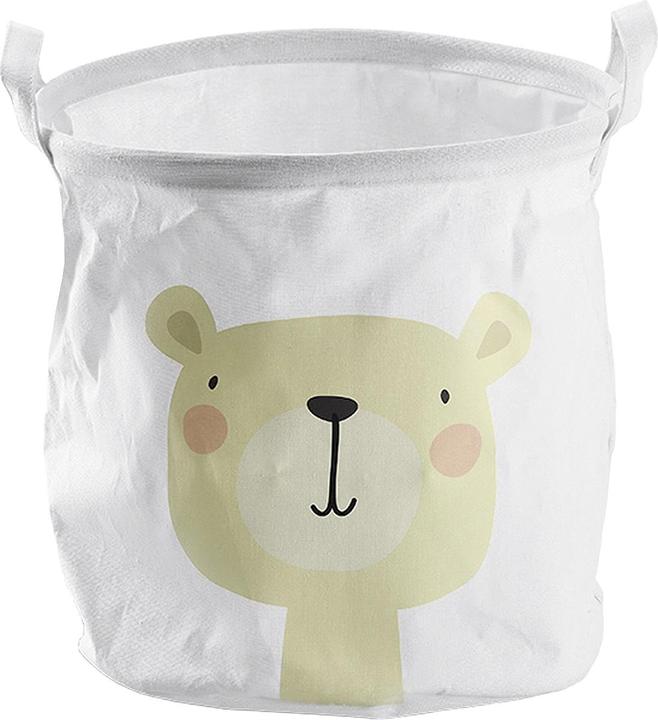 Produktbild Zeller Present Aufbewahrungskorb Bär weiss (30 x 30 x 30 cm, 27 l)