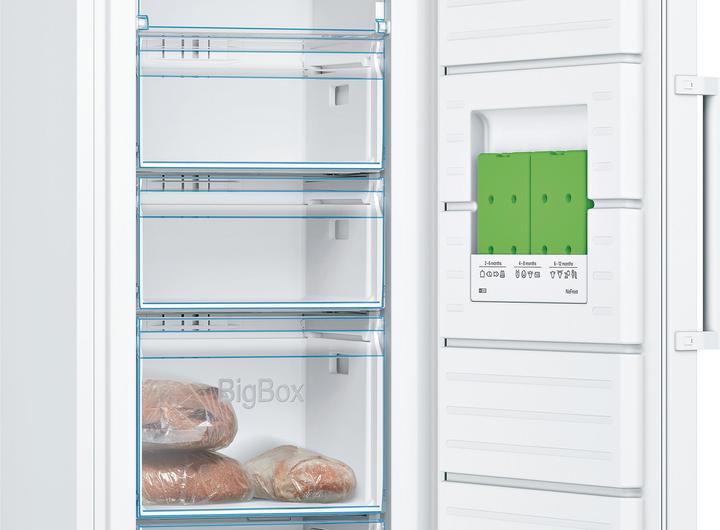 Produktbild Bosch Hausgeräte Serie 4, Freistehender Gefrierschrank, 176 x 60 cm, Weiss, GSN33FWEV (Freistehend, 225 l)