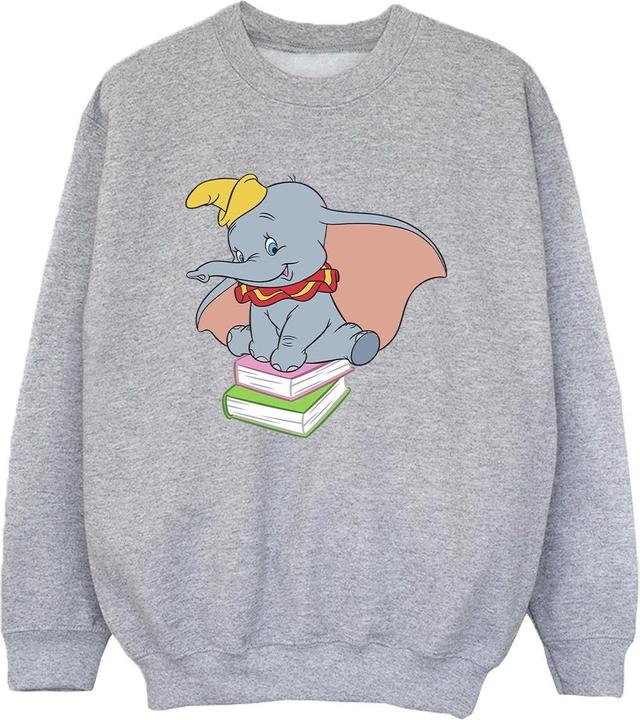 Disney Dumbo Sitting On Books Sweatshirt Jungen