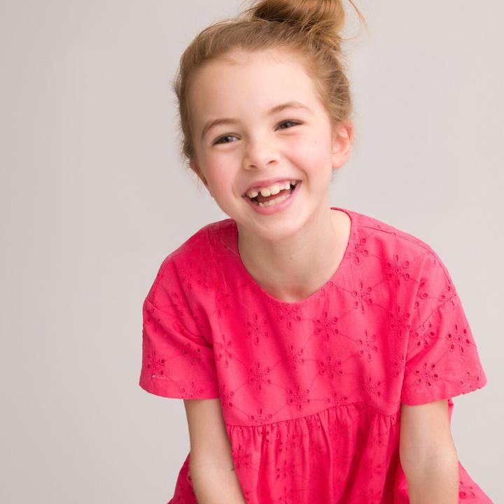 Image du produit La Redoute Collections Robe avec broderie ajourée
