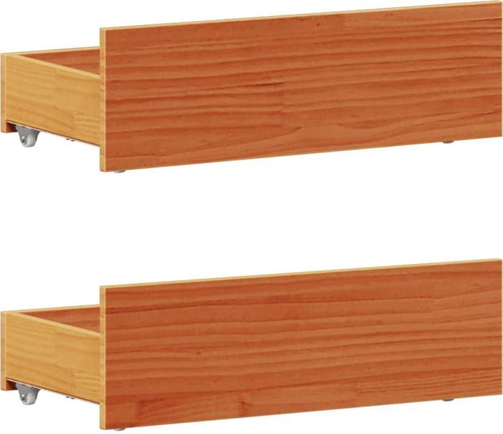 Produktbild VidaXL Bett ohne Matratze mit Kopfteil (90 x 200 cm)