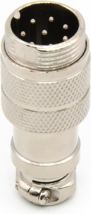 Immagine prodotto Purecrea GX16-8P Spina 16 mm maschio per il montaggio dei cavi