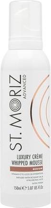 St. Moriz St Moriz Advanced Luxury Crème Whipped Fake Tan Mousse in Medium mit Hyaluronsäure, Hagebuttenöl & (Selbstbräunungsschaum, 150 ml)