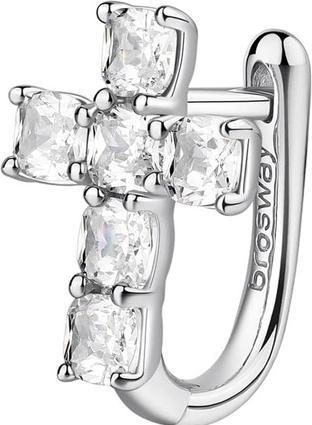 Brosway Stylish single earrings Fancy Infinite White FIW23 (925 Silber)