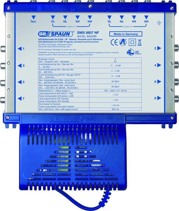Produktbild Spaun SMS 9807 NF (Multischalter)