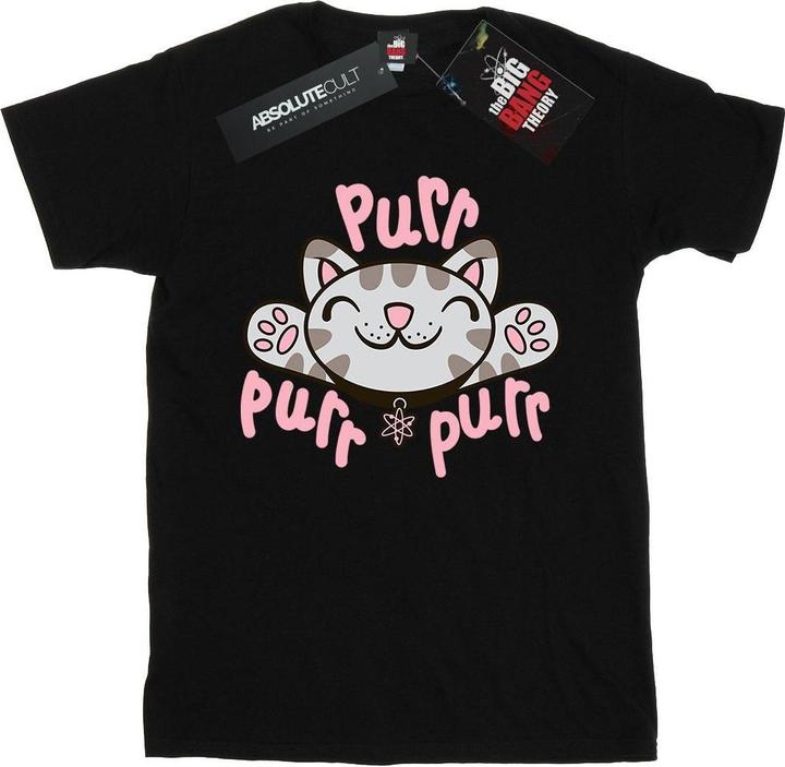 Big Bang Theory Soft Kitty Purr Baumwolle Boyfriend TShirt