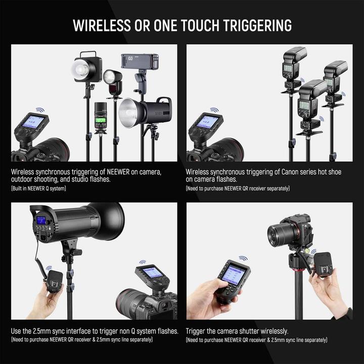 Actual product image Neewer QPRO Flash Trigger
