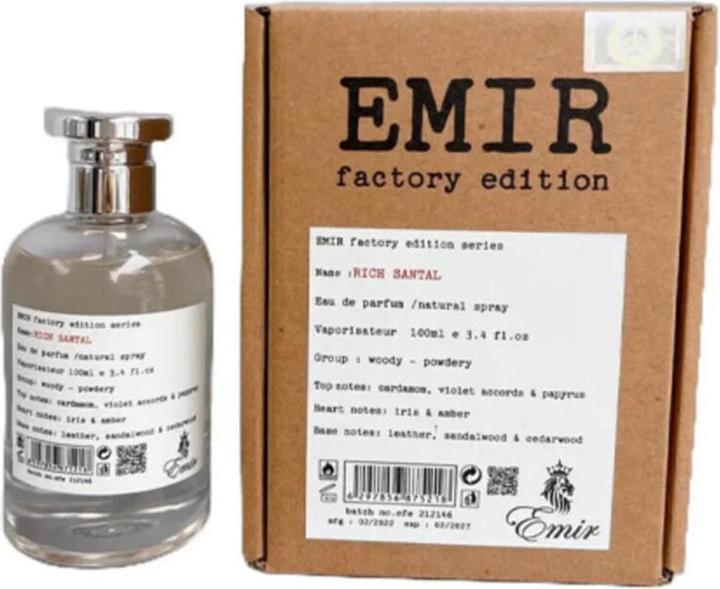 Actual product image Emir Factory Edition (Eau de parfum, 100 ml)