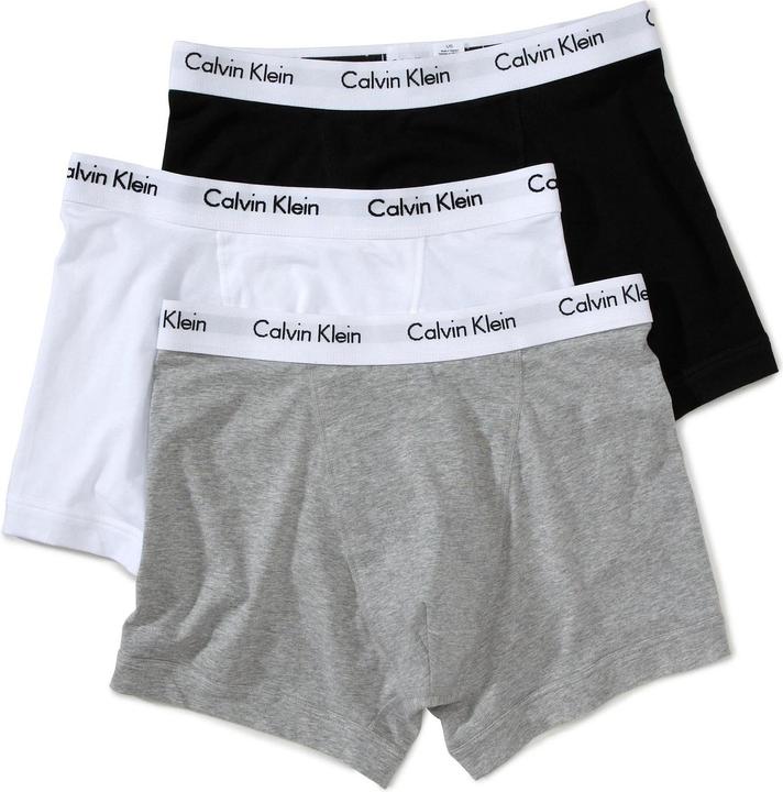 Calvin Klein Trunk "Cotton Stretch" grau