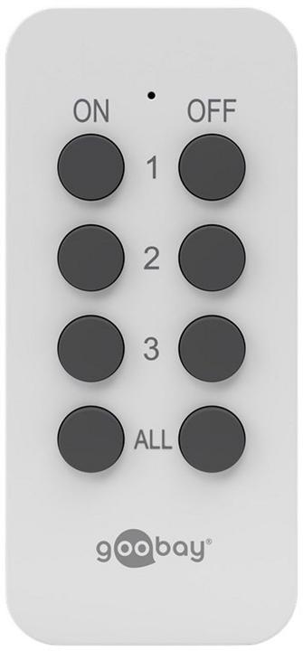 Produktbild Goobay Funksteckdose - Fernbedienung (Universal Fernbedienung, Radio Frequency (RF))
