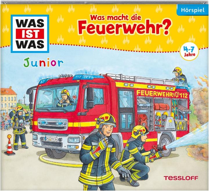 Produktbild Tessloff WAS IST WAS Junior Hörspiel. Was macht die Feuerwehr? (Angela Strunck, Deutsch)