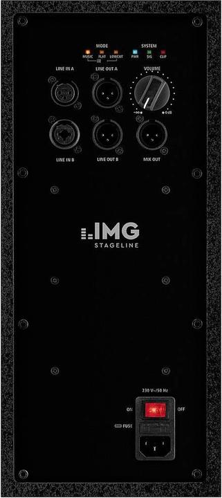 Image du produit Img Stage Line Enceinte PA-DSP grave 300W aigu 60W (Actif, 1x 360 W)