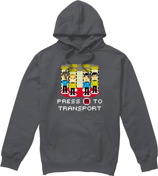 Immagine prodotto Press A to Transport Felpa con Cappuccio Uomo (XL)