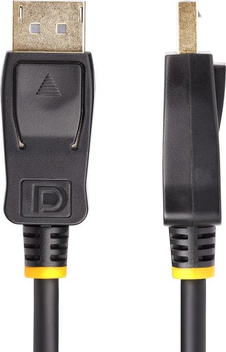 Actual product image StarTech com 6.6ft (2m) DisplayPort to HDMI Adapter Cable, 4K 60Hz with HDR, DP to HDMI 2.0b, Active (2 m, DisplayPort)