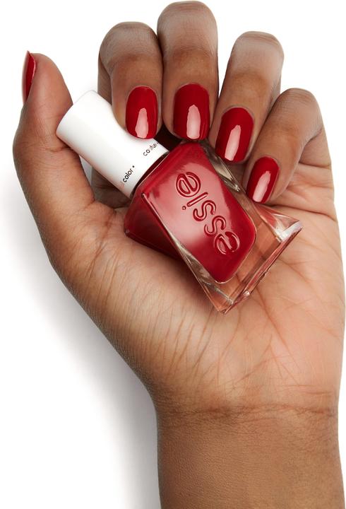 Produktbild Essie Gel Couture (509 Paint The Gown Red, Gel-Effekt Nagellack)
