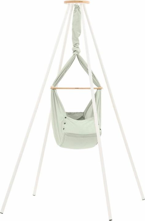 Nonomo Federwiege mit Tipi weiss