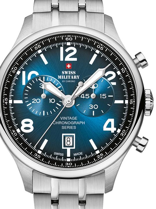 Swiss Military Quartz Chronograph (Chronograph, 43 mm)
