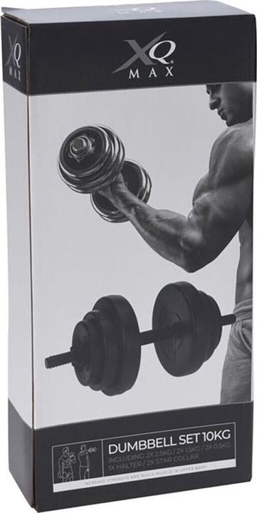 Produktbild XQ Max Kurzhantel-Set (2 x 2.5 kg, 2 x 1.5 kg, 2 x 0.5 kg)