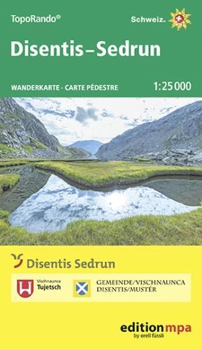 Produktbild mpa Disentis-Sedrun 1:25 000 (Deutsch, Italienisch, Collectif, 2021)