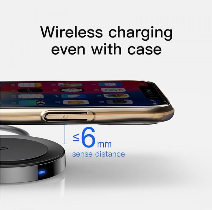 Produktbild Baseus Wireless Charger mit Lightning Kabel