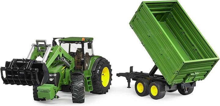 Produktbild Bruder John Deere 7930 mit Frontlader und Anhänger