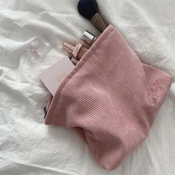 Only-Bags.Store Cord Reise Kosmetiktasche Portable Make-up Aufbewahrungstasche Geldbörsen grosse Kapazität