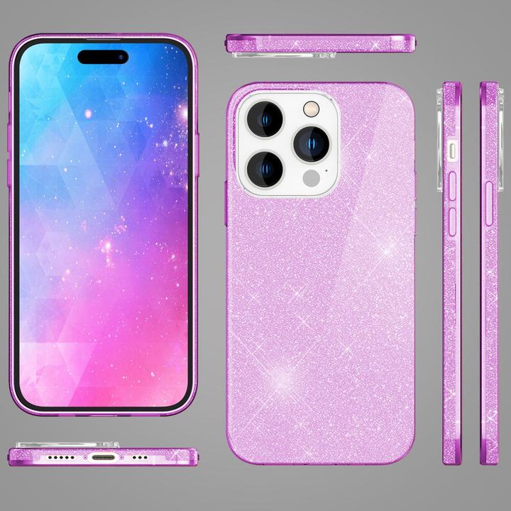 Produktbild Nalia Glitzer Hülle (Apple iPhone 14 Pro)