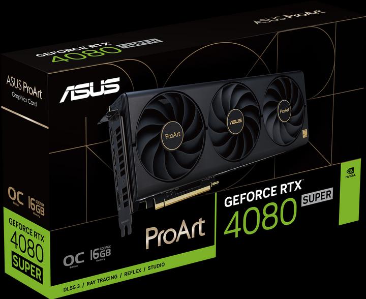 Image du produit ASUS ProArt GeForce RTX 4080 SUPER OC Edition (16 Go)