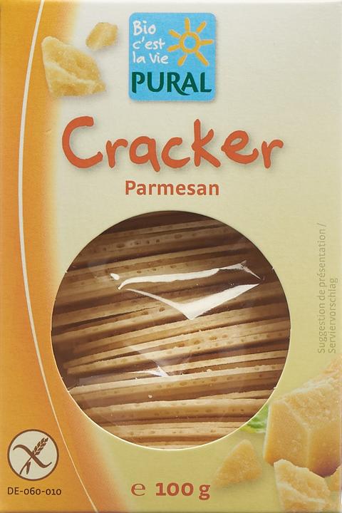 Image du produit Pural Cräcker Parmesan glutenfrei Bio (125 g)