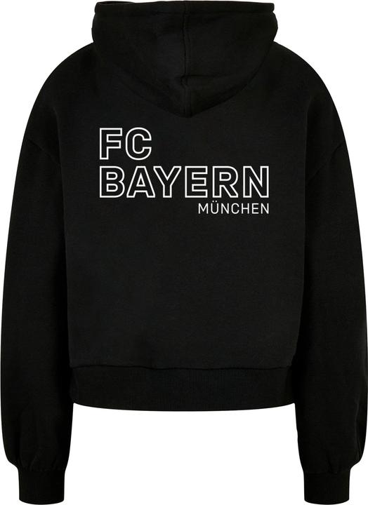 Immagine prodotto FC Bayern München Felpa con cappuccio da donna Mia San Mia B/W Organic - 115321 (XL)