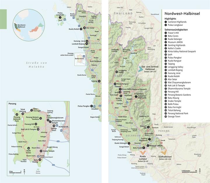 Produktbild Vis-à-Vis Reiseführer Malaysia & Singapur (Deutsch, DK Verlag Reise, 2023)