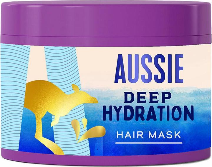 Actual product image Aussie Deep Hydration Vegan Mask Intensive Moisture for Very Dry, Thick, and Curly Hair with Avocado