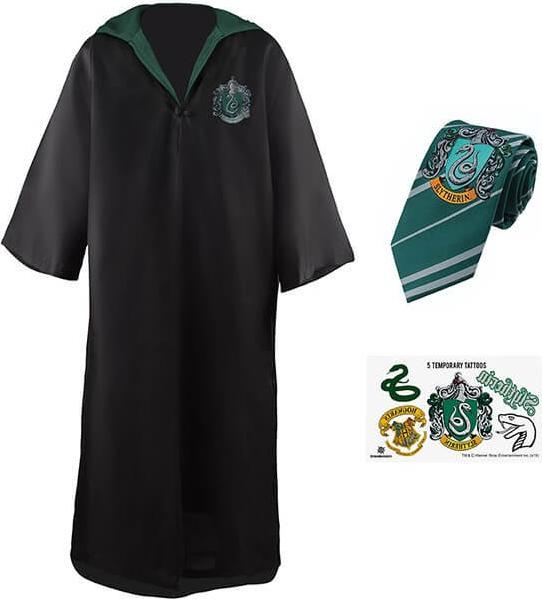 Produktbild Slytherin - Robe, Necktie and Tattoos - Kids